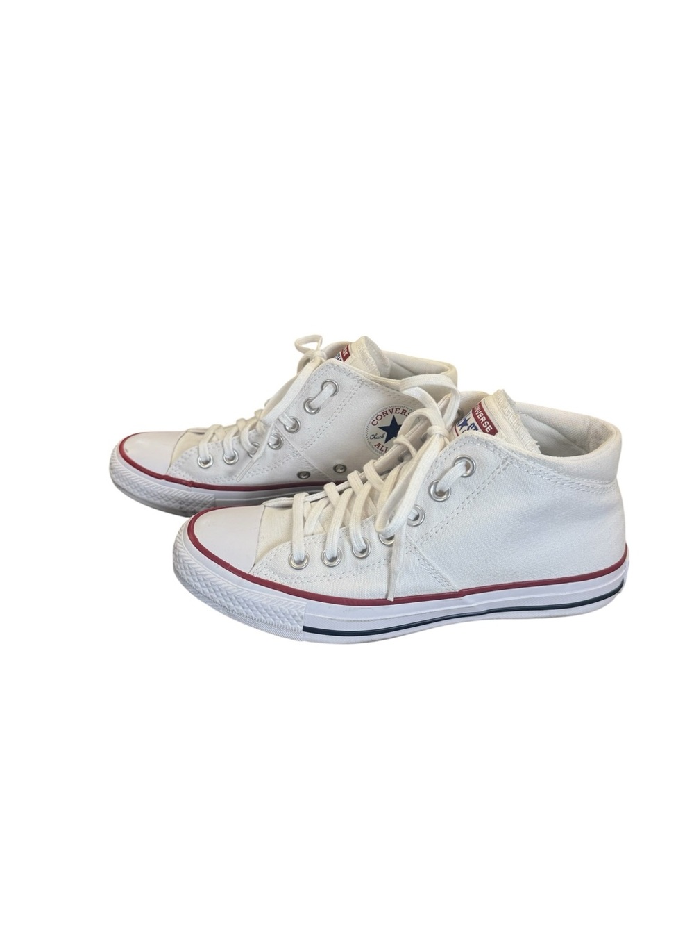 Converse Chuck Taylor High Top White Canvas Sneakers Women’s Size 7
